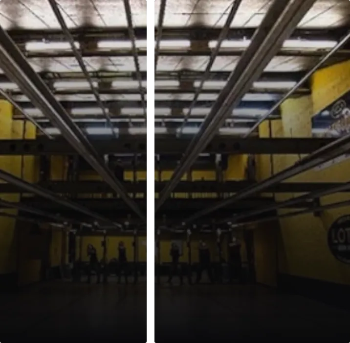 Indoor shooting range lanes at The Alamo of Jensen Beach