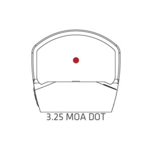 REFLEX SIGHT 3.25MOA WIDE FOV