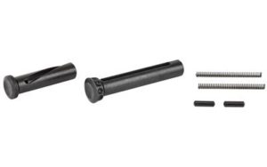 Battle Arms Development, Inc. Enhanced Pin Set, For LR-308/SR-25/AR308 Rifles, Includes Enhanced Takedown Pin, Enhanced Pivot Pin, 2 KNS Detents, and 2 Springs, Black Finish BAD-EPS-308